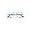 Ray Ban Hexagonal Optics Eyeglasses Blue Frame Clear Lenses Polarized 48-21 In Blue