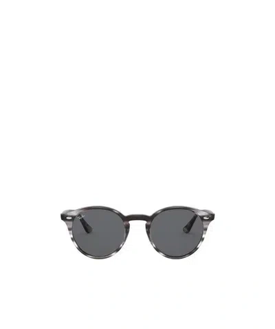 Ray Ban Horn Rimmed Sunglasses In Gray