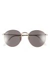 Ray Ban Icons 53mm Retro Sunglasses In Dark Grey