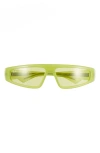 Ray Ban Izaz 59mm Wraparound Sunglasses In Green