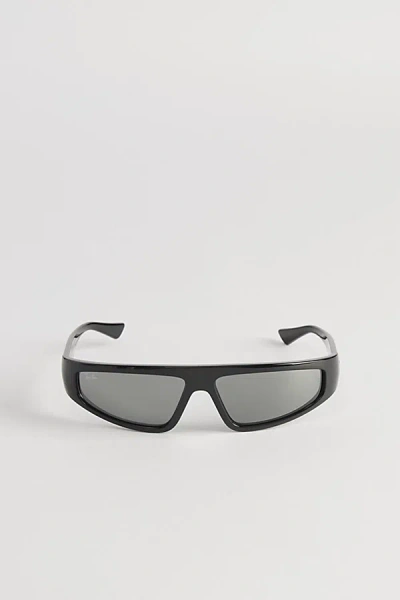 Ray Ban Izaz Sunglasses In Black/dark Grey, Men's At Urban Outfitters