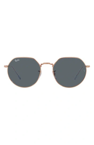 Ray Ban Ray-ban Jack 55mm Irregular Sunglasses