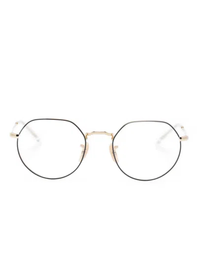 Ray Ban Jack Glasses In Gold