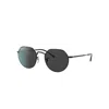 Ray Ban Sunglasses Unisex Jack - Black Frame Black Lenses Polarized 55-20 In Black