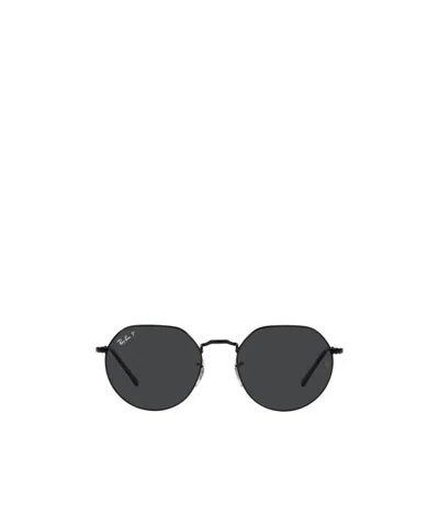 Ray Ban Jack Sunglasses In Black