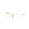 Ray Ban Jack Transitions® Sonnenbrillen Arista Gold Fassung Klar Glas 53-20 In Gold