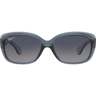 RAY BAN RAY-BAN JACKIE OHH 58MM POLARIZED SUNGLASSES