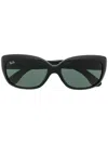 Ray Ban Jackie Ohh Rectangle-frame Sunglasses In Blue