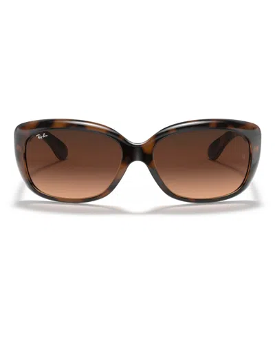 Ray Ban Jackie Ohh Sunglasses, Rb4101 In Brown