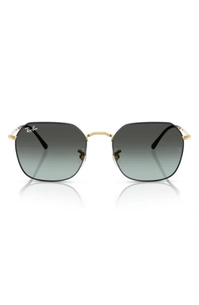 RAY BAN RAY-BAN JIM 53MM GRADIENT IRREGULAR SUNGLASSES