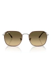 RAY BAN RAY-BAN JIM 53MM GRADIENT IRREGULAR SUNGLASSES