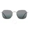 Ray Ban Jim Polarized Blue Gradient Irregular Unisex Sunglasses Rb3694 9242g6 55