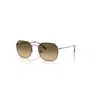 Ray Ban Jim Sonnenbrillen Gunmetal Fassung Braun Glas 53-20 In Gunmetal