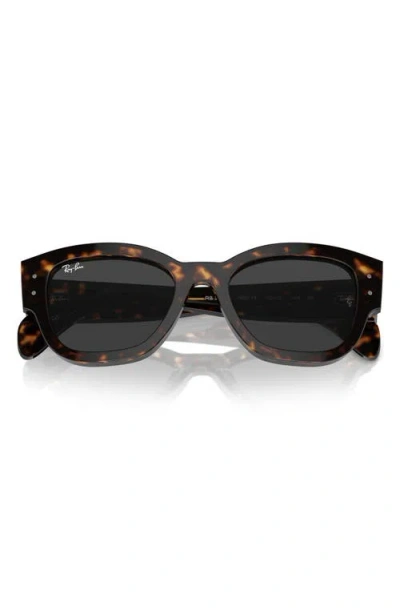 Ray Ban Ray-ban Jorge 52mm Polarized Square Sunglasses In Havana