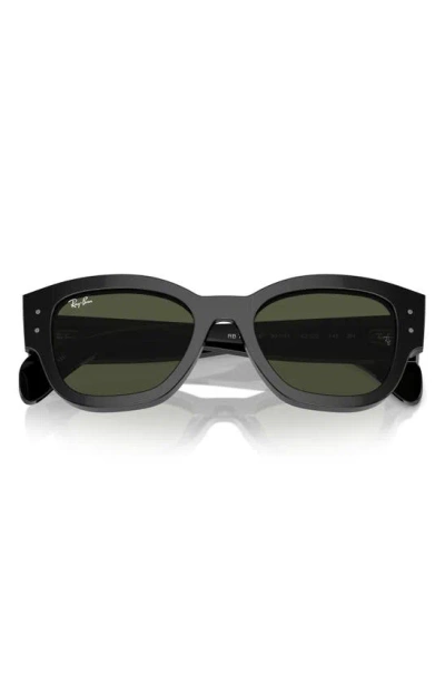 Ray Ban Jorge 52mm Square Sunglasses In Black