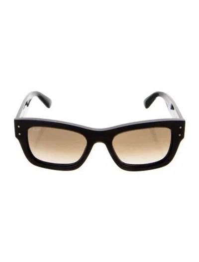 Pre-owned Ray Ban Joseph Wayfarer Sunglasses In Brown/green