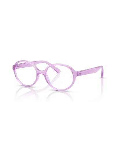 Ray Ban Kids' Jr Child Eyeglasses, Rb1905 In Purple