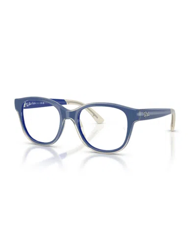 Ray Ban Kids' Jr Child Eyeglasses, Rb1950 In Blue