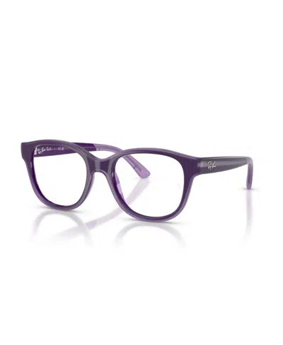 Ray Ban Kids' Jr Child Eyeglasses, Rb1950 In Purple