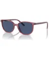 Ray-ban Jr Kids Sunglasses, Elliot (ages 7-10) In Transparent Pink