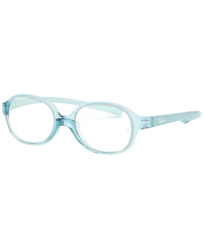 Ray Ban Jr Ry1587 Child Round Eyeglasses In Light Blue