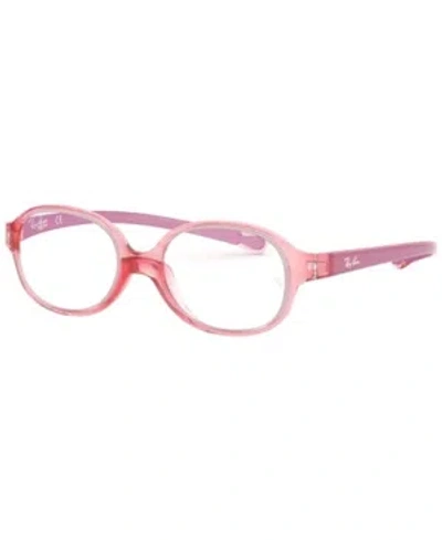 Ray Ban Ray-ban Jr Ry1587 Child Round Eyeglasses In Red