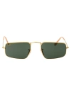 Ray Ban Sunglasses Unisex Julie - Gold Frame Green Lenses 52-20 In 919631