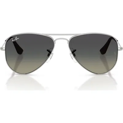Ray Ban Ray-ban Junior 50mm Aviator Sunglasses In Gold