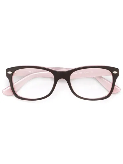 Ray-ban Junior Kids' Colour Block Glasses In Black