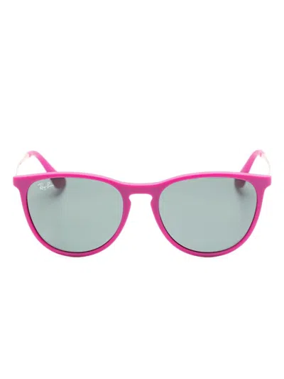 Ray-ban Junior Kids' Erika Sunglasses In Pink