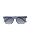 Ray-ban Junior Justin Square-frame Sunglasses In Blue
