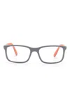 Ray-ban Junior Rectangle-frame Glasses In Grey