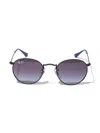 Ray-ban Junior Round-frame Sunglasses In Blue