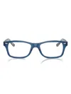 Ray-ban Junior Square-frame Glasses In Blue