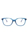 Ray-ban Junior Square-frame Glasses In Blue