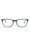 Ray-ban Junior Square-frame Glasses In Blue