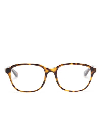 Ray-ban Junior Kids' Square-frame Glasses In Brown