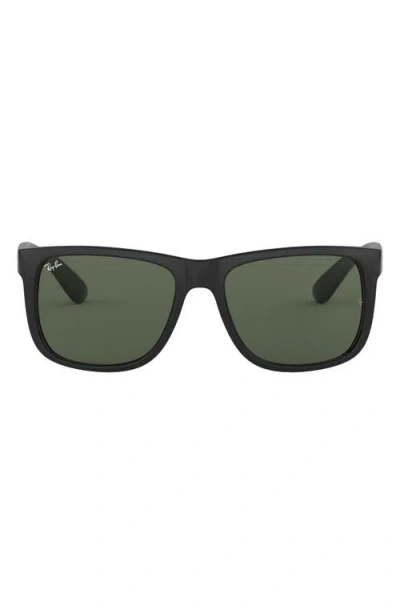 RAY BAN RAY-BAN JUSTIN 54MM RECTANGULAR SUNGLASSES
