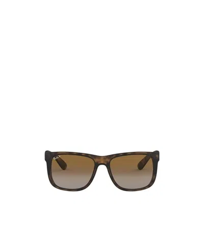 Ray Ban Ray-ban Justin Classic Polarised Sunglasses In Brown