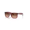 Ray Ban Justin Classic Sunglasses Rubber Violet Frame Demo Lens Lenses 54-16 In Gummi Violett