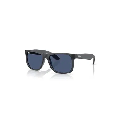 Ray Ban Justin Classic Sonnenbrillen Opalgrau Fassung Blau Glas 51-16