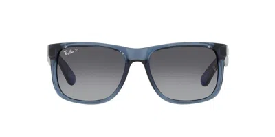 Ray Ban Justin Classic Square Frame Sunglasses In 6596t3