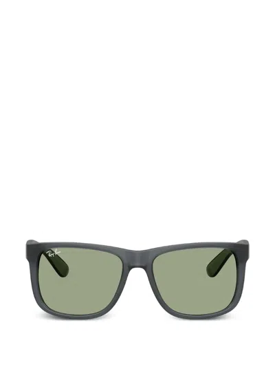 RAY BAN JUSTIN CLASSIC SQUARE-FRAME SUNGLASSES