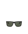 Ray Ban Ray-ban Justin 54mm Rectangular Sunglasses In Green