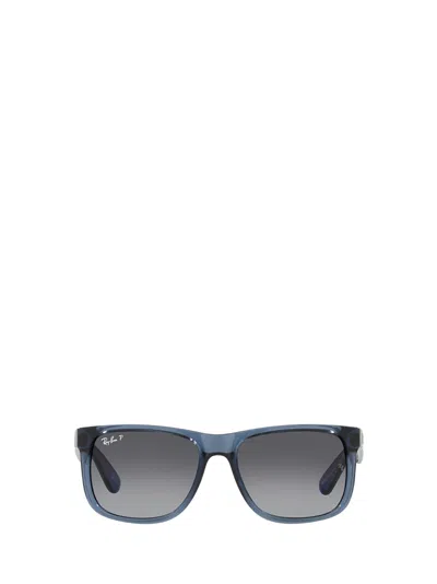 Ray Ban Justin Square-frame Sunglasses In Gray