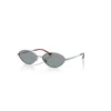 Ray Ban Kai Bio-based Sonnenbrillen Gunmetal Fassung Blau Glas Polarisiert 59-15 In Gunmetal