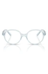 Ray Ban Ray-ban Kids' 42mm Small Phantos Optical Glasses In Blue