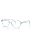 Ray Ban Ray-ban Kids' 44mm Small Phantos Optical Glasses In Blue