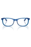 Ray Ban Ray-ban Kids' 46mm Pillow Optical Glasses In Blue Grey