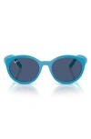 Ray Ban Ray-ban Kids' 47mm Phantos Clip-on Frames In Dark Blue